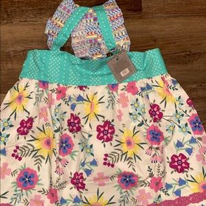 Matilda Jane swing top with Criss cross back